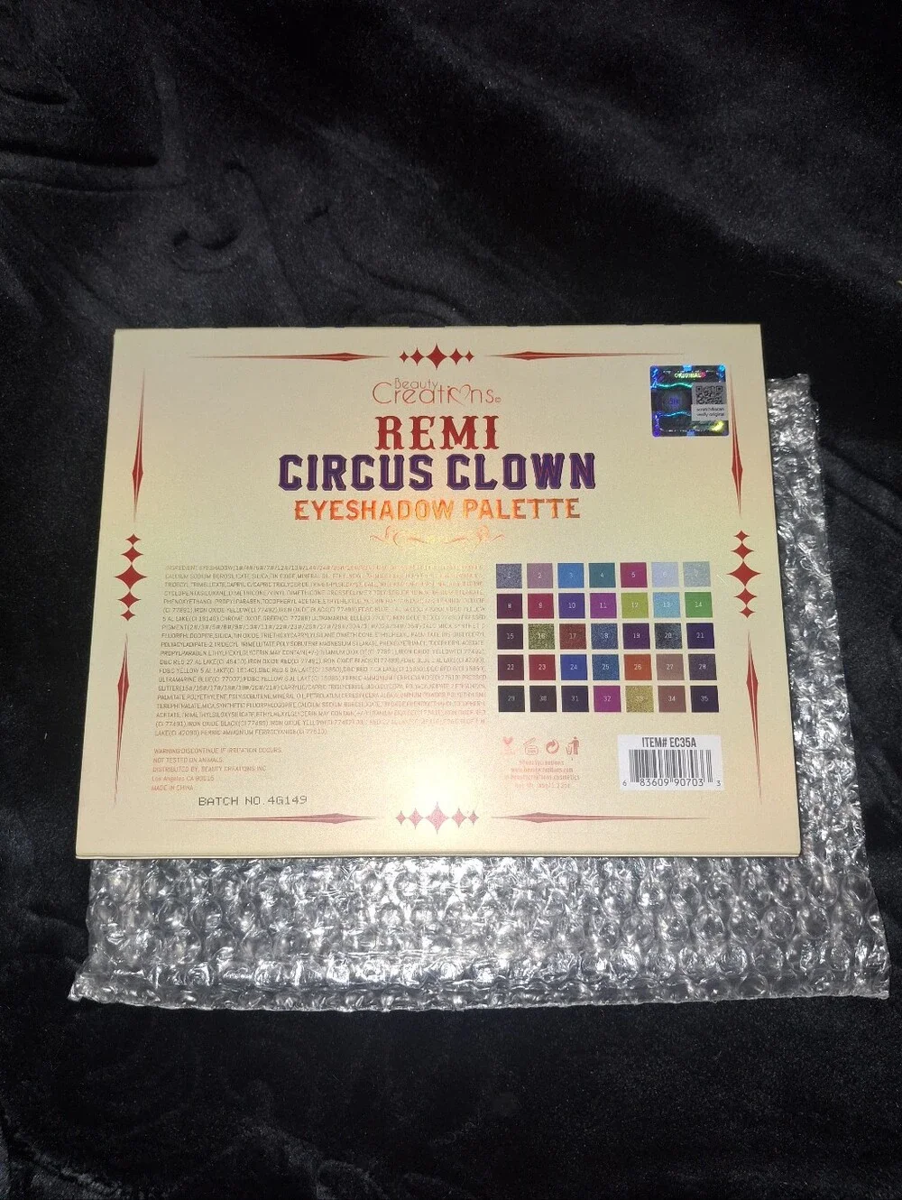 Beauty Creations remi circus